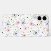 フラワーフレッシュデザインiPhoneケース Case-Mate iPhoneケース (裏面 (横))