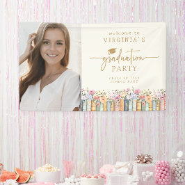 フラワーブックス 卒業 横断幕