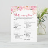 フラワーブライダルシャワー　あなたの鞄の中には何が？ (スタンド正面)