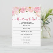 フラワーブライダルシャワー　ここに花嫁が来るゲーム (スタンド正面)