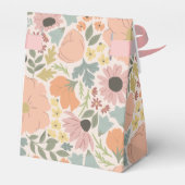 フラワーブライダルシャワー フェイバーボックス (裏面サイド)