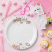 フラワーブライドトゥービー ブリダルシャワーペーパープレート ペーパープレート (パーティー)