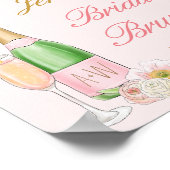 フラワーブランシュとバブルブライズブランチ ウェルカムポーズ ポスター (角)