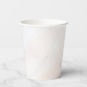 フラワーブランシュとバブルリーなブライダルシャワー 紙コップ (裏面)