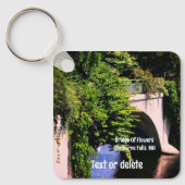 フラワーブリッジシェルバーン滝MA キーホルダー (正面)