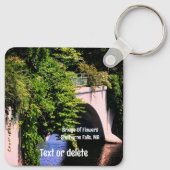 フラワーブリッジシェルバーン滝MA キーホルダー (裏面)