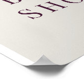 フラワーブルゴーニュクリームラブイン開花へようこそ ポスター (角)