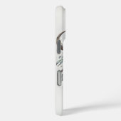 フラワーブルドスの頭蓋骨ウォーターカラーアート Case-Mate iPhoneケース (裏面 / 右)