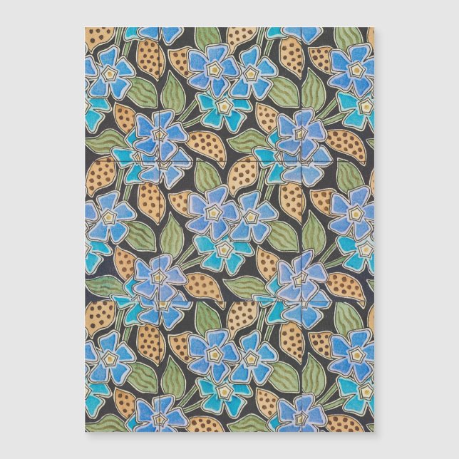 フラワーブルーエレガントペリウィンクルフローラクラシック (正面)