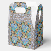 フラワーブルーエレガントペリウィンクルフローラクラシック フェイバーボックス (オープン)