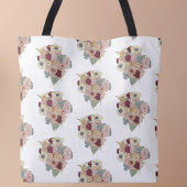 フラワーブーケかわいらしクロスボディトートバッグ トートバッグ