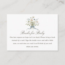 フラワーブーケボウコテージベイビーブックス