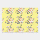 フラワーブーケラッピング紙 ラッピングペーパーシート (正面3)