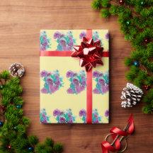 フラワーブーケラッピング紙