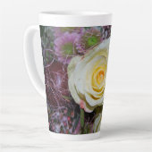 フラワーブーケラテマグ カフェラテマグ (左アングル)