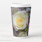 フラワーブーケラテマグ カフェラテマグ (正面)