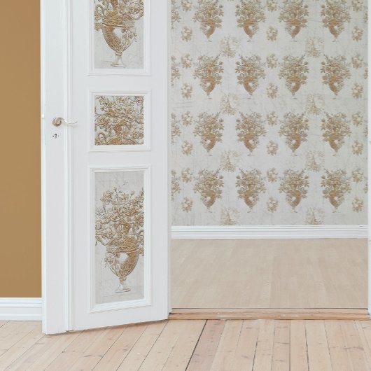 フラワーブーケヴィンテージ金ゴールドスクリプトの切り離し 薄葉紙