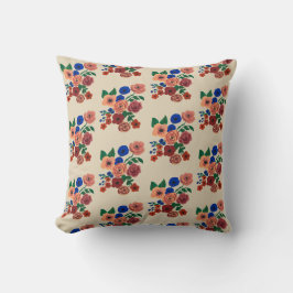 フラワーブーケ絵画ーズ クッション