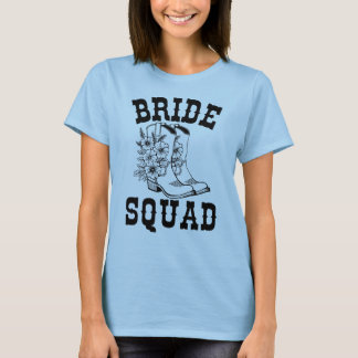 フラワーブーツ ブライドスクワッド Tシャツ