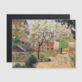 フラワープラムの木、エラグニーカミーユピサロ (正面/裏面)