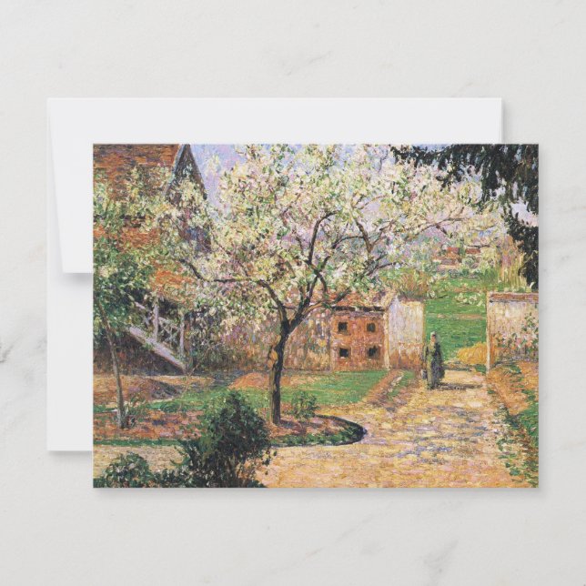 フラワープラムの木、エラグニーカミーユピサロ (正面)