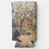 フラワープラムの木、エラグニーカミーユピサロ スリム缶クーラー (正面)