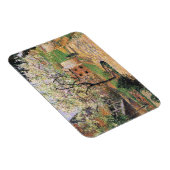 フラワープラムの木、エラグニーカミーユピサロ マグネット (右側)