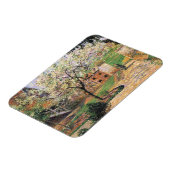 フラワープラムの木、エラグニーカミーユピサロ マグネット (左側)