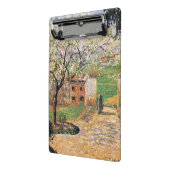 フラワープラムの木、エラグニーカミーユピサロ ミニクリップボード (アングル2)