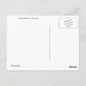 フラワープランターログキャビン ポストカード (裏面)