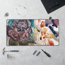 フラワープリンセス赤面ピンクパステルウォーターカラー