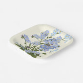 フラワープリント ペーパープレート (傾斜あり)