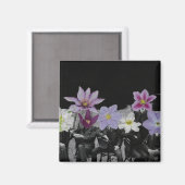 フラワーヘッドの宇宙 – マグネット (正面/裏面)