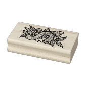 フラワーヘビ ラバースタンプ (スタンプ)