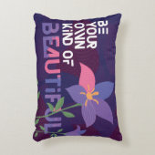 フラワーベクトル引用文 アクセントクッション (正面(垂直))