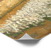 フラワーベッド – ビンセント・ヴァン・ゴッホファインアートポスター ポスター (角)