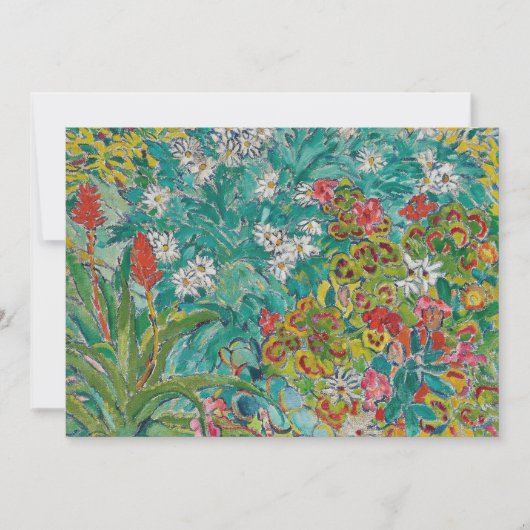 フラワーベッド | Louis Valtat (正面)