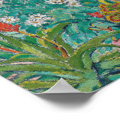 フラワーベッド | Louis Valtat ポスター (角)