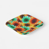 フラワーペーパープレート ペーパープレート (傾斜あり)