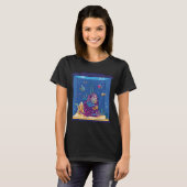フラワーホーン魚 Tシャツ (正面フル)