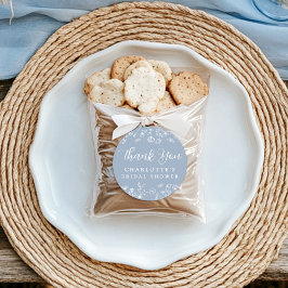 フラワーボタニカル ブライダルシャワー ラウンドシール