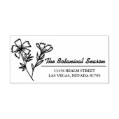 フラワーボタニカ ラバースタンプ (インプリント)