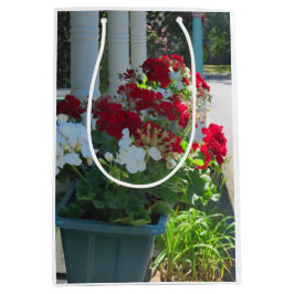 フラワーボックスゲラニウムズ – Martha's Vineヤード ミディアムペーパーバッグ