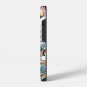 フラワーボホスタイルのスマホケース iPhoneケース (左側面)