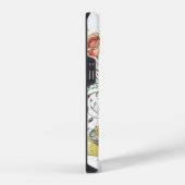 フラワーボホスタイルのスマホケース iPhoneケース (右側面)