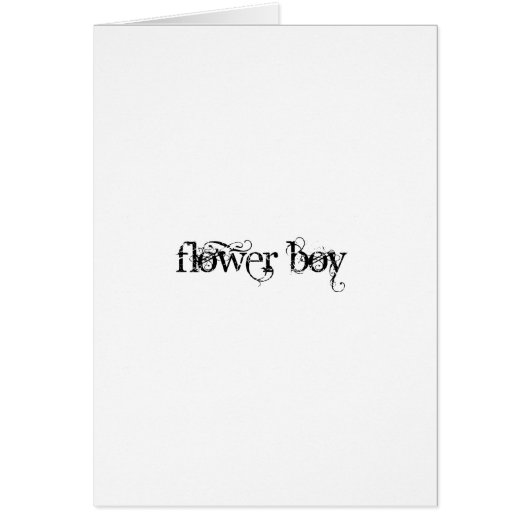 フラワーボーイ (正面)