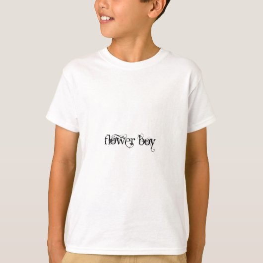 フラワーボーイ Tシャツ (正面)