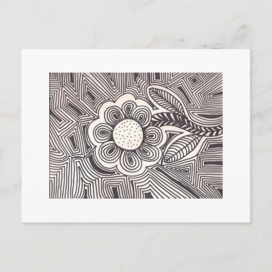 フラワーポストカード ポストカード (正面)