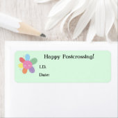 フラワーポストクロスIDラベル ラベル (インサイチュ)