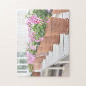 フラワーポットズグリーンハウスキューガーデンズロンドンUK ジグソーパズル (縦)